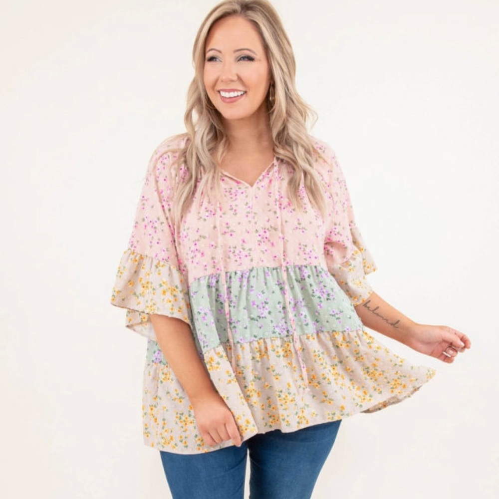 💕🌼 Plus Jacquard Multiple Color Plus